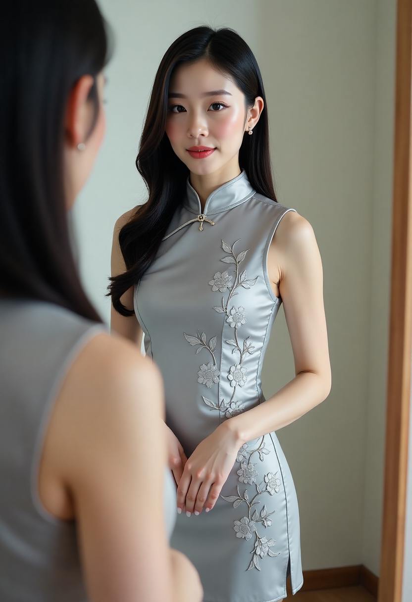高楼下的她们